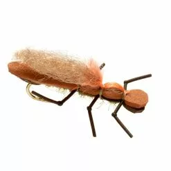 Fulling Mill Burkus Long Shank Bearback Rider Olive Flies