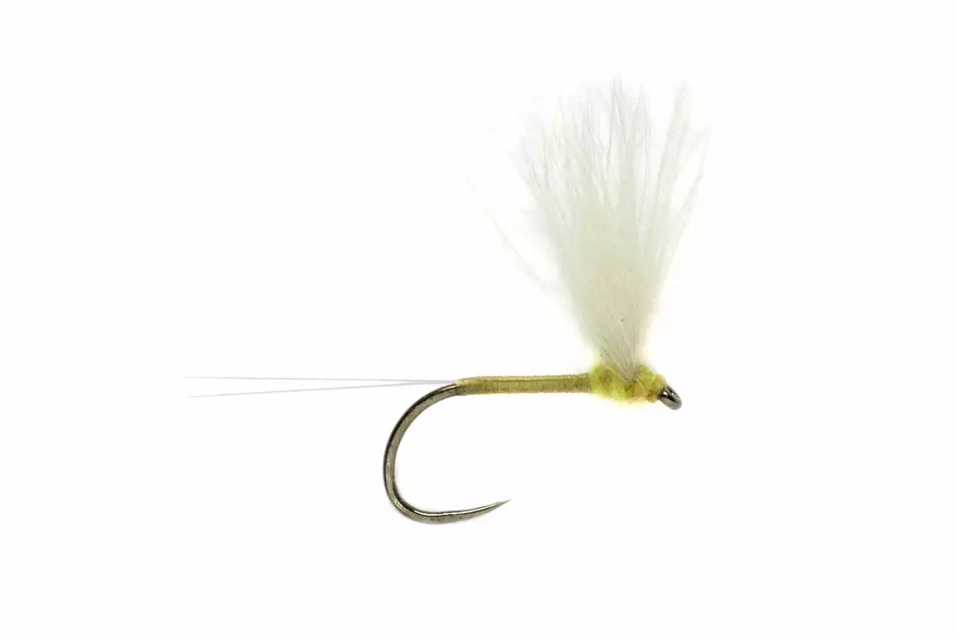 Fulling Mill Weiss CDC Yellow Sulpher Barbless Flies