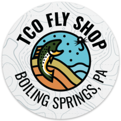 TCO Fly Shop TCO Store Sticker Fly Fishing Stickers