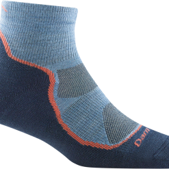 DARN TOUGH WOMENS LIGHT HIKER 1/4 LIGHTWEIGHT WITH CUSHION Socks Hats Gloves