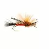 Fulling Mill Flies Holo Humpy Red
