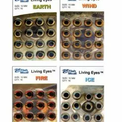 Hareline Fish Skull Living Eyes 8.5mm