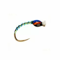 Fulling Mill Flies Oil Slick Buzzer Opal & Red Beadhead