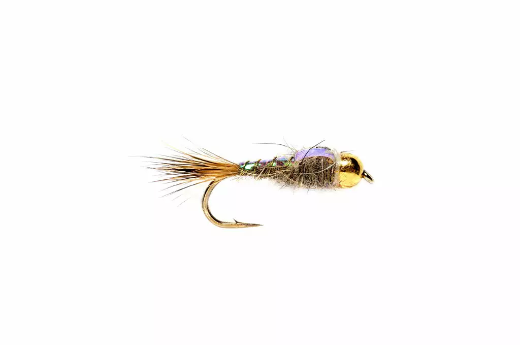 Fulling Mill Hare's Ear Flashback Nymph Natural Beadhead Flies