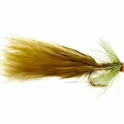 Fulling Mill Hothead Damsel Orange Bead Flies