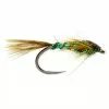 Fulling Mill Flies Mailman Nymph Green Drake Barbless