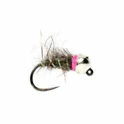 Fulling Mill Tung Bomb Sob-Czech Gray Barbless Flies