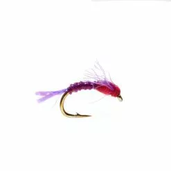 Fulling Mill Boroffs Hot Belly Baetis Purple Flies