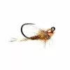 Fulling Mill Hot Spot Pheasant Tail Jig Orange Tungsten Beadhead Barbless Flies