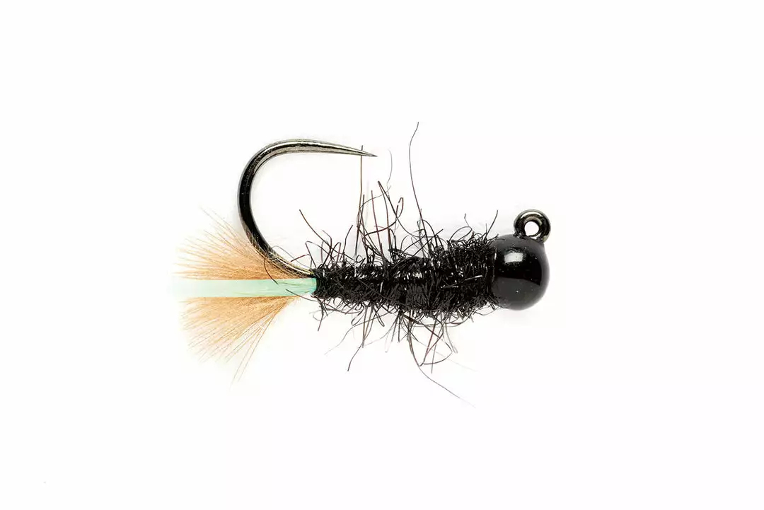 Fulling Mill Black Jig Barbless Flies