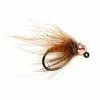 Fulling Mill Callie's Jiggable Caddis Brown Barbless