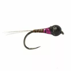 Fulling Mill Holo-Point Purple Barbless