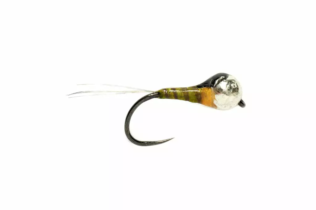 Fulling Mill Flies Olive Hot Spot Barbless