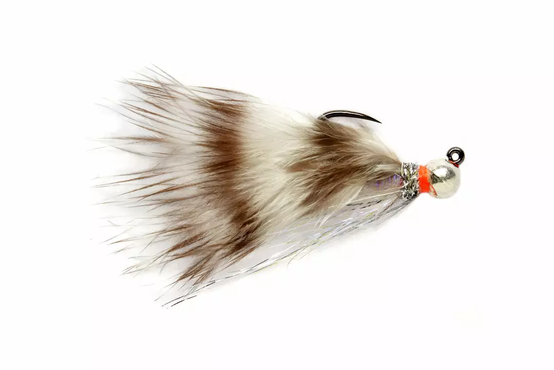 Fulling Mill Flies Croston's Euro Jig Silver Fish Barbless