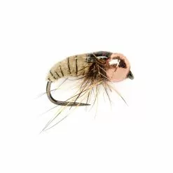 Fulling Mill Croston's Car Wash Caddis Tan Barbless Flies