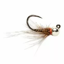 Fulling Mill Croston's Thread Quill Silver Bead Barbless Flies