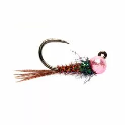 Fulling Mill Roza's Pink PT Barbless Flies