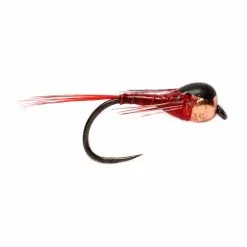 Fulling Mill Tech Junkie Perdigon Red Barbless Flies