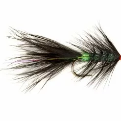 Fulling Mill Flies Roza's Black & Green Streamer