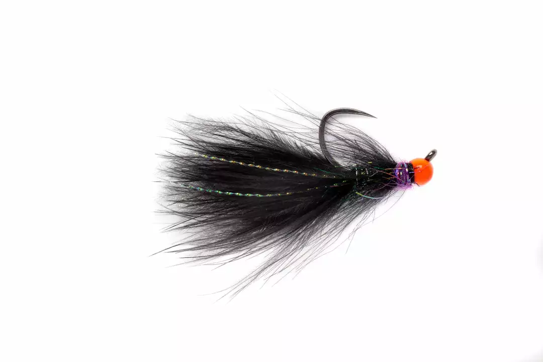 Fulling Mill CDC Jig Streamer Minnow Hot Head Barbless Flies