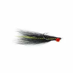 Fulling Mill Clouser Minnow Black Flies