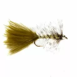 Fulling Mill Flies Flash Bugger Olive Beadhead