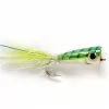 Fulling Mill Mylar Popper Chartreuse & White Flies