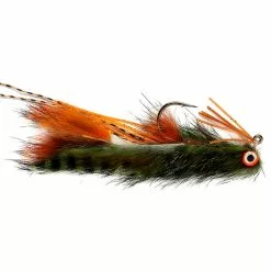 Fulling Mill Flies Schultzy Single Fly Cray 2.0 Olive