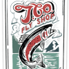 TCO Fly Shop The Beer Label Trout TCO Sticker