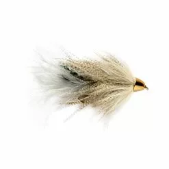 Fulling Mill Flies Conehead Moto's Minnow Light Brown