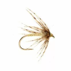 Fulling Mill Flies Spider Caddis Pale Yellow