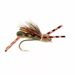 Fulling Mill Foam Park Hopper Olive Flies