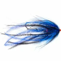Fulling Mill Saffarek's Skeena Spey Black & Blue Flies