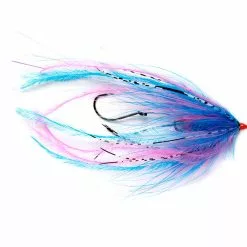 Fulling Mill Saffarek's Skeena Spey Pink & Blue Flies