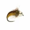 Fulling Mill Rubber Grub Olive Barbless Flies