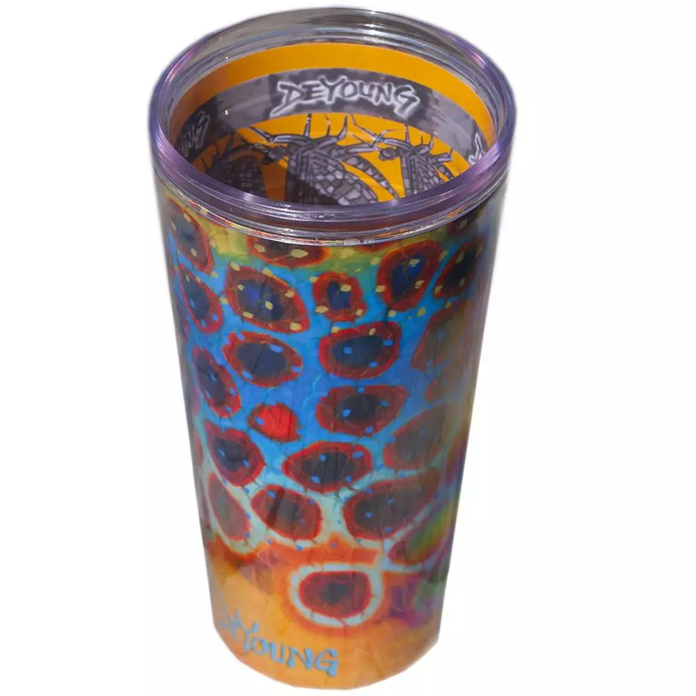 Gifts DeYoung Travel Coffee Mug With Lid - Flank