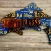 Gifts Cody Richardson Art - California Large 4-Foot Trout License Plate Art