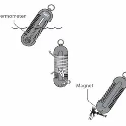 Angler Sport Group C&F 3 IN 1 THEROMETER/BLACK CFA-100/BK Accessories