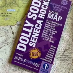 Purple Lizard Map - Dolly Sods/Seneca Rocks 2nd Edition