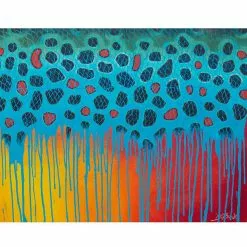 DeYoung Print - Dripping Brown Flank Gifts