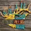 Gifts Cody Richardson Art - New Mexico Elk License Plate Art