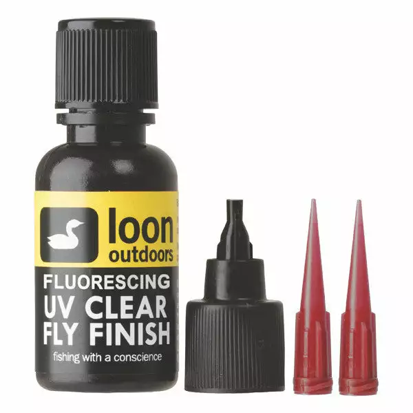 Loon Outdoors LOON FLUORESCING UV CLEAR FLY FINISH 1/2 Oz