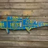 Cody Richardson Art - Bahamas Wahoo License Plate Art