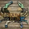 Gifts Cody Richardson Art - Maryland Blue Crab Vintage License Plate Art