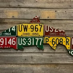 Gifts Cody Richardson Art - Ohio Steelhead License Plate Art