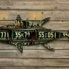 Cody Richardson Art - Louisiana Tuna Antique License Plate Art
