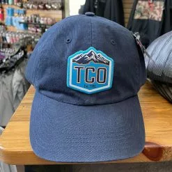 Socks Hats Gloves TCO Fly Shop Logo Hat Washed Chino - Crest Logo