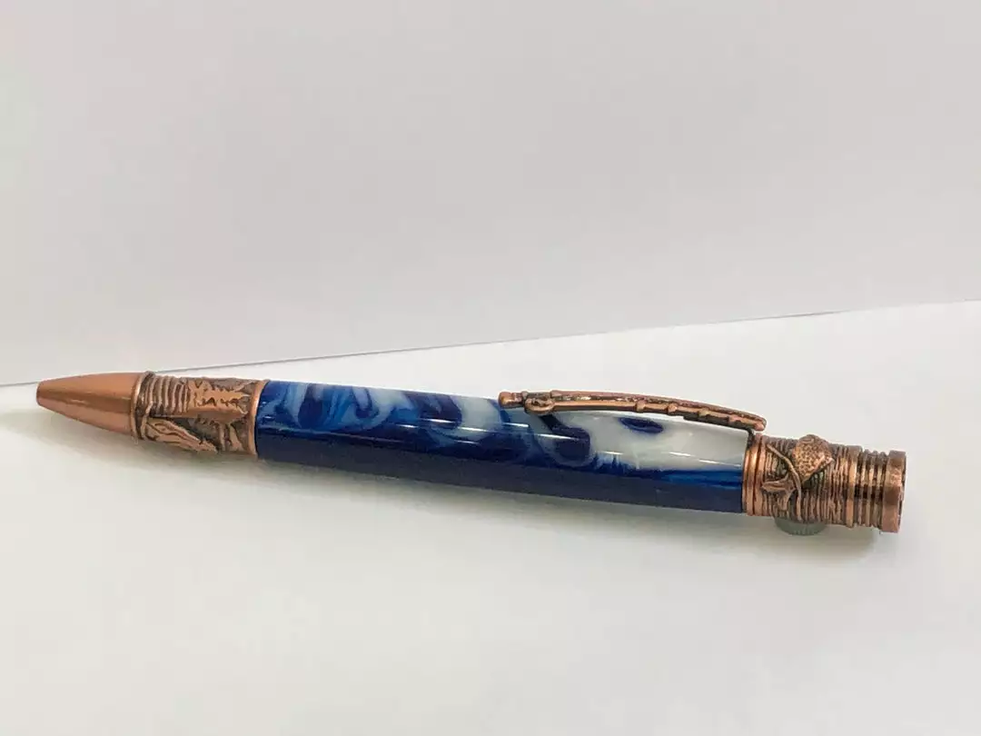 TCO Fly Shop Gifts Custom Etched Wooden Pen