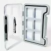 New Phase Fly Boxes TCO Fly Box - Med Waterproof 6 Compt Thin Box