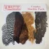 Whiting Introductory Soft Hackle Pack 2 Half Capes 2 Half Saddles Materials